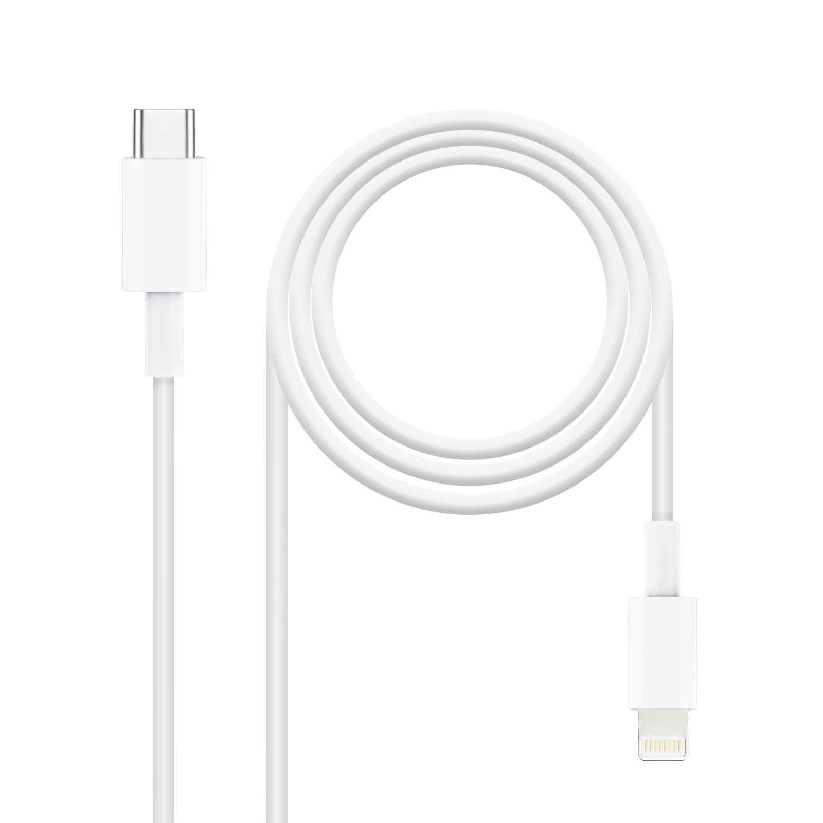 CABLE USB NANO CABLE USB2.0 USB-C/M - USB-C/M 3A 2.0M BLANCO